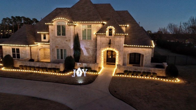 Christmas lights Haltom City
