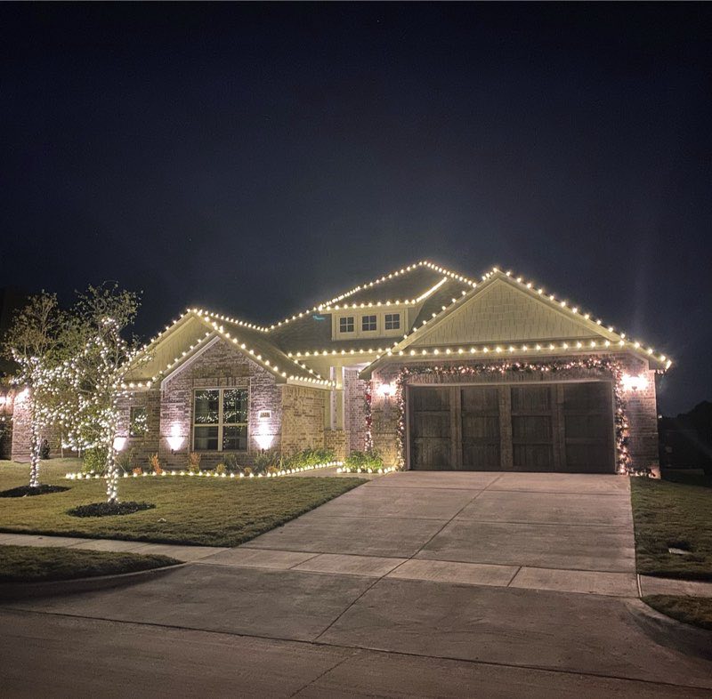 Christmas lights Haltom City