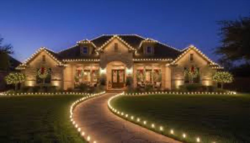 Christmas lights Haltom City