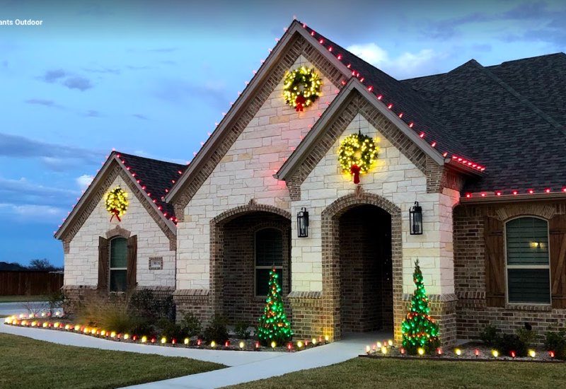 Christmas lights Haltom City